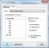Teameinstellungen in der Talkmaster-Zentrale