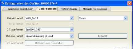 Dialog Datei-Formate